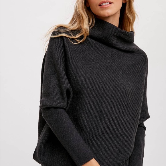 BESTSELLER Bluivy Slouch Neck Dolman Pullover Sweater - Picture 1 of 4